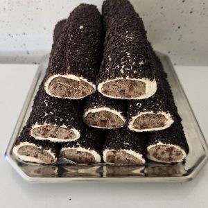 Turks fruit met Oreo en chocoladestukjes