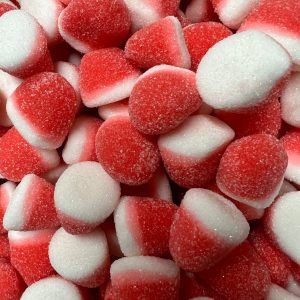 Aardbeien kussen gesuikerd (halal)snoep
